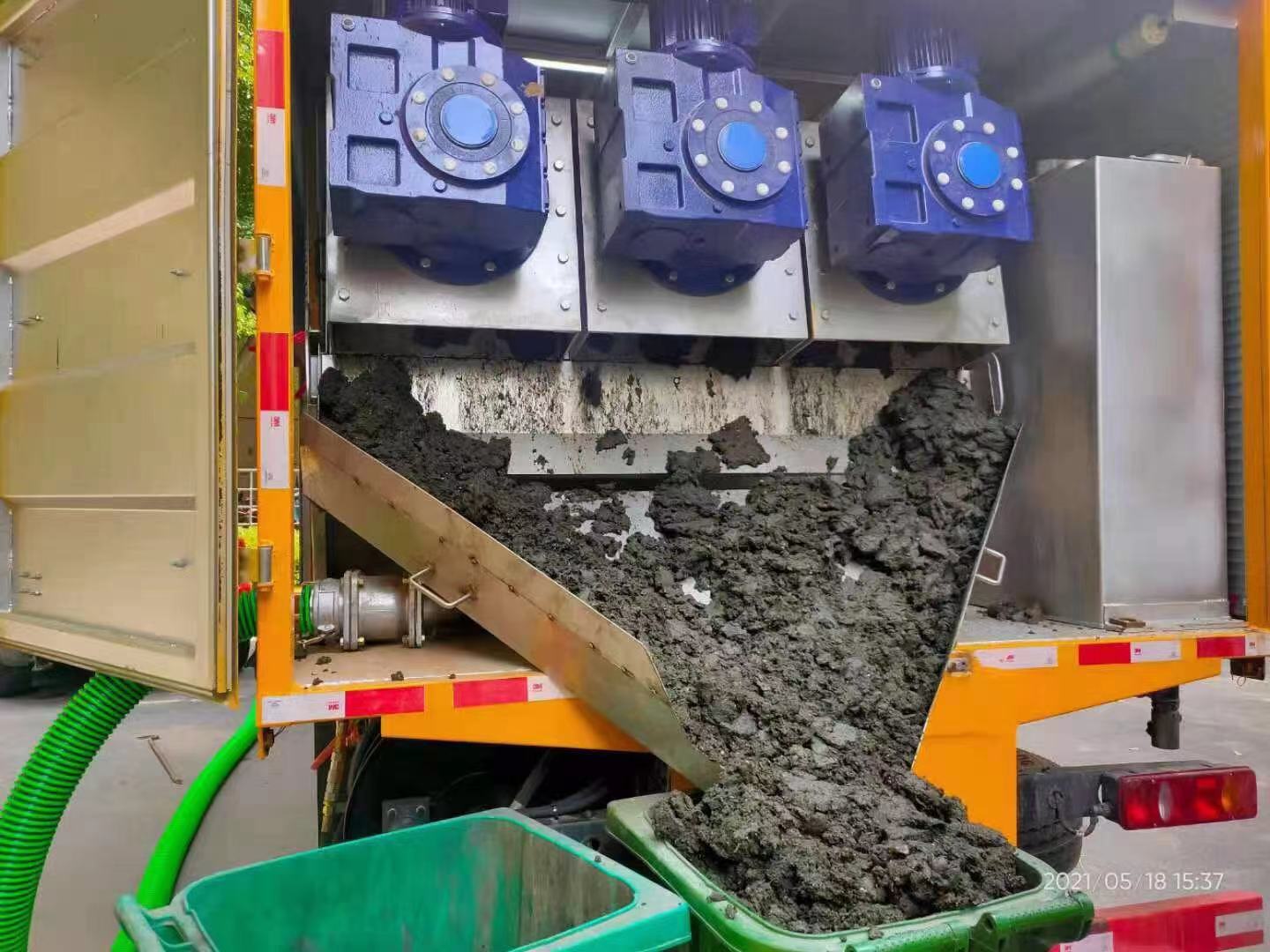 祁门化粪池清掏城市维护站-泥浆净化干湿分离处理